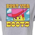 thumbnail image 3 of Toy Story 4 - Woody Dust Yer Boots - Juniors Cropped Cotton Blend T-Shirt, 3 of 5