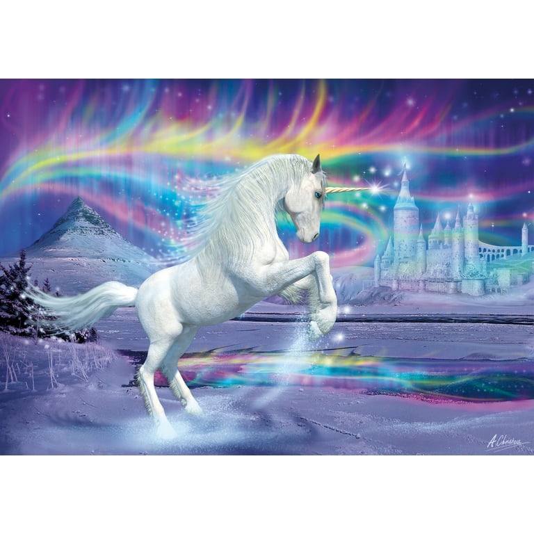 Ceaco Anthony Christow Starborn Unicorn 500-PC Interlocking Jigsaw
