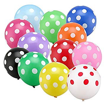 Pearl Polka Dot Transparent Latex Balloon for Celebration Wedding Birthday Party 