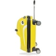 thumbnail image 3 of TUCCI Kids Dashmobile 20" Yellow All Overprinted Hard-Shell Ride on Suitcase Type Luggage, 3 of 4