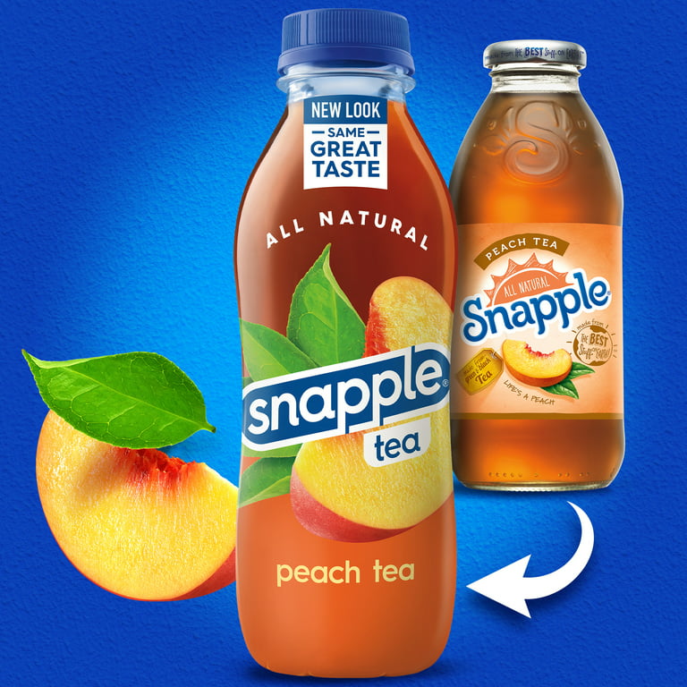 Snapple 12 Pack Peach Tea 12 16 Fl Oz Bottles, Shop