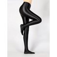 thumbnail image 1 of Leotardos satinados brillantes, Bikini Sexy de corte alto, traje de baño con Tanga para mujer, traje de baño brillante de una pieza, traje de baño plus XXL, 1 of 5