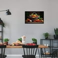 thumbnail image 3 of ZHONGYUTONG Kitchen Wall Art Colorful Vegetables Picture Various Fresh Fruits Canvas Prints for Kitchen Restaurant Dining Room Decor Framed (24.00" x 36.00"), 3 of 6