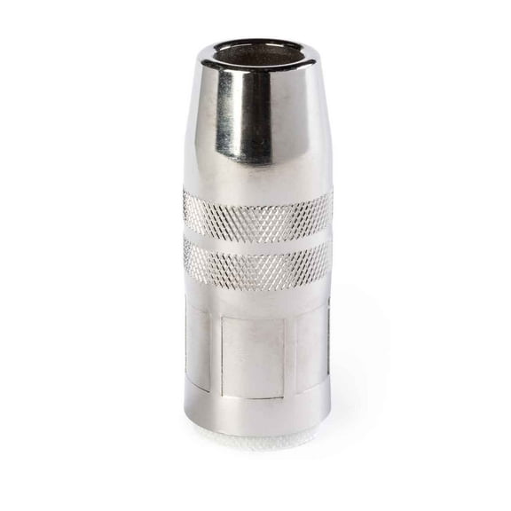 Lincoln Electric KP2743-1-62RA Nozzle 550A, Thread-on, 1/8 in (3.2 mm) Recess 5/8 in (15.9 mm) ID Aluminum