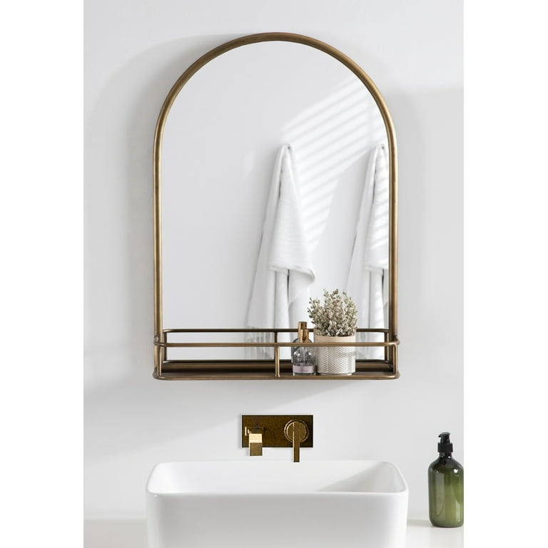 Cooper Classics Adeline Gold 39 x 38-Inch Wall Mirror 42082