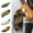 B, variant on Extra Large Fake Fox Tail Keychain Oversized Imitation Fox Tail Keyring Charm Decoration Easy to Attach to Bags Backpacks Cosplay Accessory