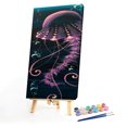 thumbnail image 2 of Cuadros Decorativos Pintura al óleo por números Marine Life Frameless Picture Craft Kit para sala de estar Likrtyny embutido en tela, 2 of 9