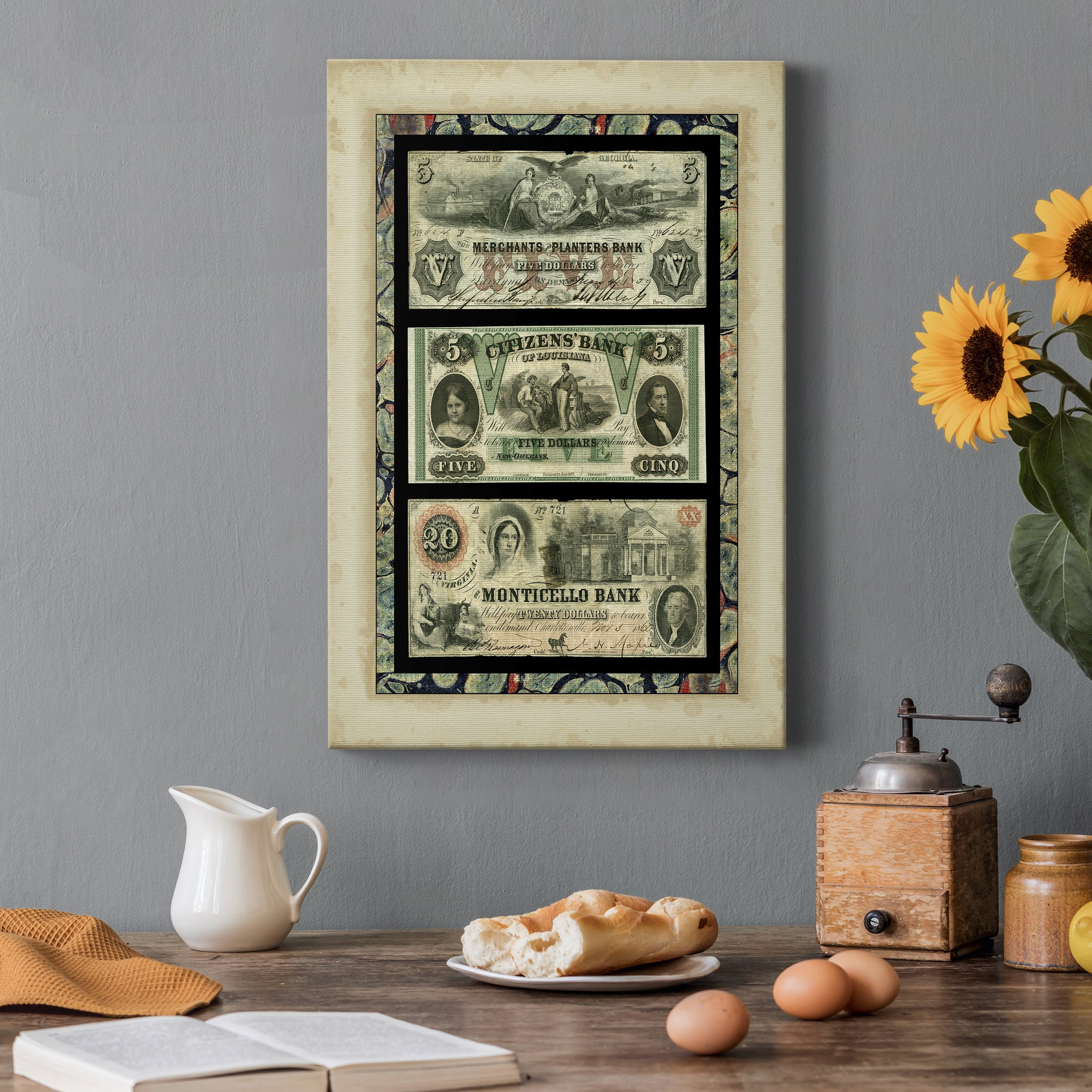 Money Money Money IV Premium Gallery Wrapped Canvas - Ready to Hang