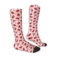 thumbnail image 3 of Picia Women Crew Soft Moisture-wicking Socks Cute Ladybugs 1 Pattern Design Cotton Socks, One Size fit All, 3 of 9