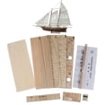 thumbnail image 2 of 1:120 DIY Wooden Assembly Sailing Ship Model Classic Sailing Boat Puzzle T jbdAL, 2 of 10