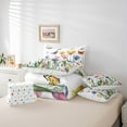 thumbnail image 6 of Castle Fairy Boys Girls Colorful Tulip Flowers Twin Bedding Sets 7-Piece,Spring Garden Butterflies Bedding Comforter Set Microfiber,Chic Floral Blossoms Breathable Sheet Sets,Ultra Soft Home Decor, 6 of 8