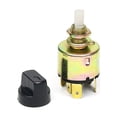 thumbnail image 2 of Car Air Conditioner Switch Auto Fan 4 Position 3 Way Selector Rotary Switch, 2 of 7