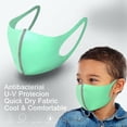 thumbnail image 2 of Mascarilla para niños Tecnología de secado rápido Cubierta de protección lavable reutilizable Transpirable, 2 of 2