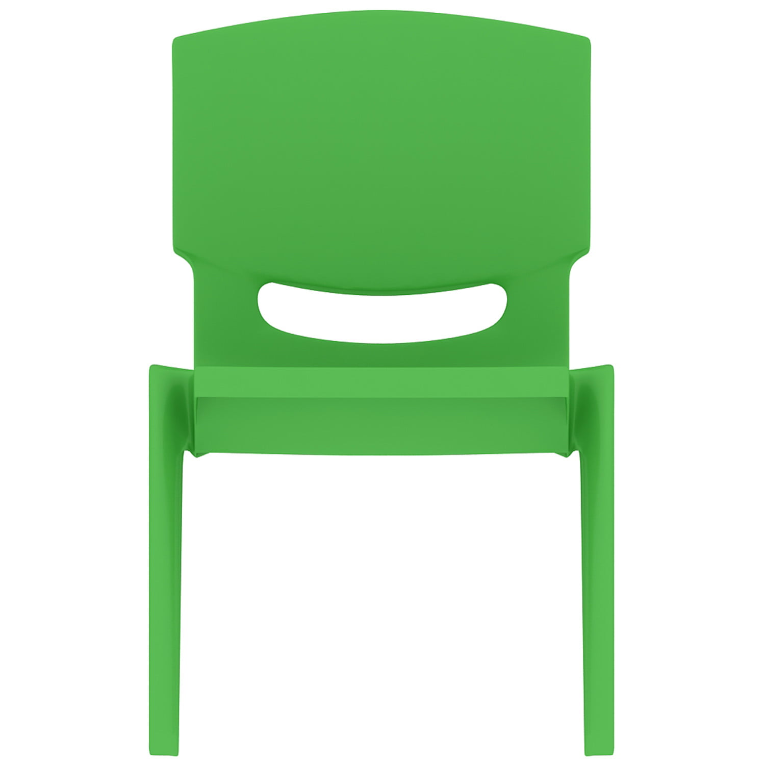 2xhome - Green - Kids Size Plastic Side Chair 12" Seat ...