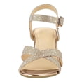 thumbnail image 4 of Zapatos de tacón de cuña con correa en el tobillo para mujer zapatos casuales de verano con punta abierta cómodos, 4 of 7