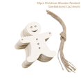 thumbnail image 3 of 10 piezas/lote de adornos colgantes de madera para árbol de Navidad, decoraciones navideñas para el hogar, fiesta, Año Nuevo, Navidad, regalo para niños, 3 of 5