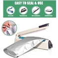 thumbnail image 5 of 120 Mylar Bags with Oxygen Absorbers – 9 Mil, 1 Gallon to 1 Pint, Zipper Resealable + Labels – Food Storage – Home Decor, Kitchen, & Other, 5 of 7