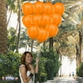thumbnail image 3 of PMU Balloons 11 Inch PartyTex Sunburst Orange Latex Pkg/25, 3 of 7