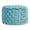 Multi-color, variant on LumiSource Ice Blue Velvet Braided Round 24" Ottoman