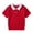Red, variant on Kaemgyyd Kids Boys Short Sleeve Tshirt Cute Color Block Button Collar School Tops Unisex Toddler Girls Summer Golf Clothes 3-12 Years