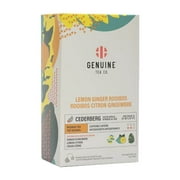 Genuine Tea - Organic Lemon Ginger Rooibos, 15 bags