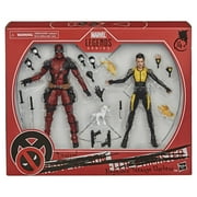 Marvel Hasbro Legends Series Deadpool and Negasonic Teenage Warhead Action Figure Sets