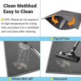 thumbnail image 4 of Cat litter mat double layer waterproof and urine trap mat 1 pack (grey, 30*45CM (1 pack)), 4 of 5