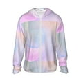 thumbnail image 1 of Lsque Rainbow Pattern UPF 50+ Lightweight Sun Protection Men's Women's Long Sleeve Shirt, Hoodie Performance -Medium, 1 of 7
