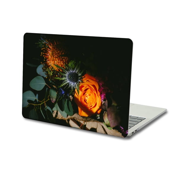 KSK KAISHEK Protective Case Hard Cover Only for MacBook Pro 13 inchs with Retina Display Model: M1 A2338 A2289 A2251 A2159 A1989 A1706 A1708 (Rose series 1012)