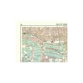 thumbnail image 4 of Historic Nautical Map - Isle of Dogs Blackwall London - Bartholomew 1921 - Vintage Wall Art, 4 of 4