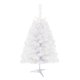 thumbnail image 2 of Árbol de Navidad LED de abeto con bisagra Artificial de 90cm de color blanco Decoración de vacaciones, 2 of 5