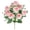 Pink, variant on FENGGHAO White Artificial Rose Bunch Windproof Fake Rose Flowers For Outdoor Garden Home Decor All Seasons