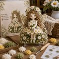 thumbnail image 2 of 3D Fabric Poke Art Kit, DIY Doll Making Kit, Beginner-Friendly No-Sew Craft with Fabric Pieces & Poke Tool, Decorative Art Doll for Adults, Shelf & Desk Display, 2 of 4