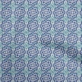thumbnail image 1 of oneOone Silk Tabby Navy Blue Fabric Asian Block Sewing Material Print Fabric By The Yard 42 Inch Wide, 1 of 4