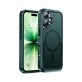thumbnail image 1 of Chenchen Magnetic for iPhone 17 Case Military-Grade Dual-Layer Shockproof, Heavy Duty Rugged Protection Phone Case [Fit for MagSafe] Anti-Fingerprint Anti-Scratch for iPhone17 Cover 6.3", Green, 1 of 1