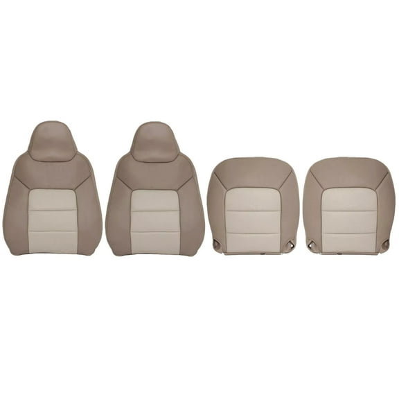 Custom Leather Seat Cover Set for Ford Expedition Eddie Bauer for 2003-2006 Models, Ideal for Interior Restoration