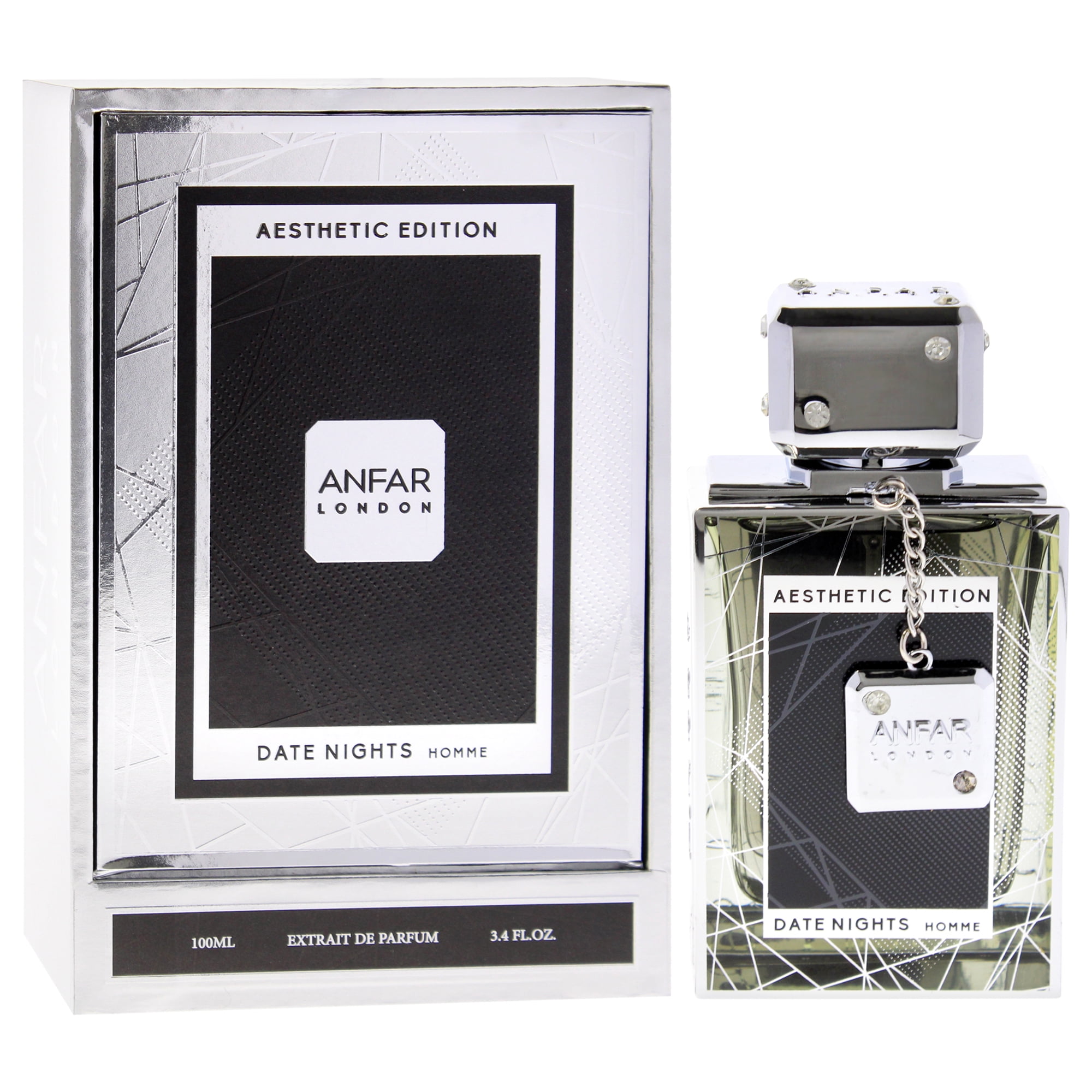 Aesthetic Edition - Date Nights by Anfar, Cologne for Men, 3.4 oz