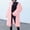 Pink, variant on Y-Sunset Winter Jackets for Women Faux Fur Coat with Solid V-neck,Holiday,Wedding,Party ,Christmas,L,Pink
