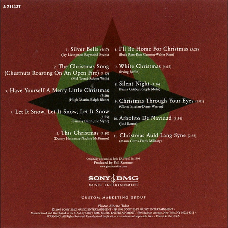 Sbme Special MKTS., Gloria Estefan Christmas Through Your Eyes CD