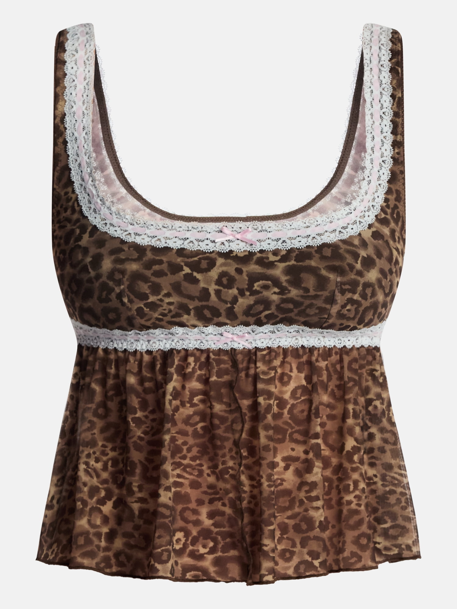 No Boundaries Beaded Lace Flyaway Top, Women's XS-3XL