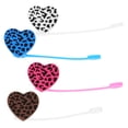 thumbnail image 4 of FESTFENDS 4Pcs Heart Shaped Silicone Straw Covers for Protective Cover and Plug 3.14X0.98X0.59in, 4 of 8