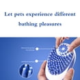 thumbnail image 5 of Cepillo De Spa Para Baño De Mascotas, Cepillo De Masaje De Cabeza Suave Multifunción Para Perros Y Gatos Con Dispensador De Champú, Peine Para Lavar El Pelo De Perros, Cepillo De Ducha Corporal Cateissary PT001431-01, 5 of 5