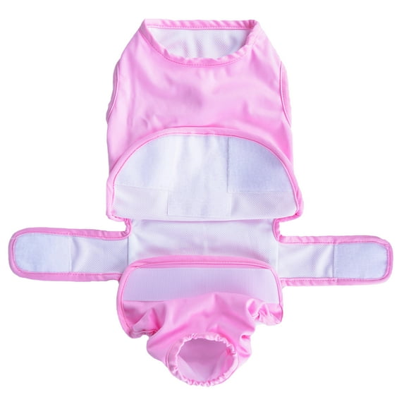 Dog Recovery Suit - Elasticity, Good Breathability, Waterproof, Highly Absorbent, Sleeveless, Keep Warm, Pet E-Collar Alternative, Abdominal Wounds Bodysuits, Pet Supplies