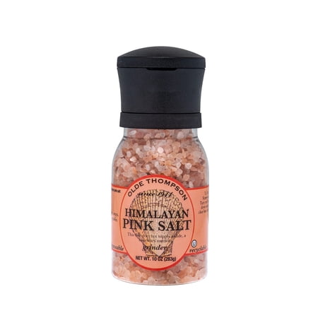 Olde Thompson Himalayan Pink Salt Grinder, Course Ground, 10 Oz