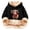 A1#- Black, variant on Little Girls Hoodies Sweatshirts Girls Lined Hoodie Cute Print Sweatshirt Warm Pullover Top Cozy Youth Outerwear Black 5T-6T
