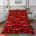 thumbnail image 1 of Erosebridal Cartoon Train Coverlet Set Queen, Railway Bedding Set, Steam Engine Decor 3pcs, 1 of 5