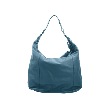 Bottega Veneta Blue Leather Ladies Shoulder Hobo Bag