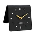 thumbnail image 3 of Reloj de mesa cuadrado de acrílico, silencioso y creativo, decorativo para una mesita de noche, Negro, 3 of 9