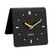 thumbnail image 3 of Reloj de mesa analógico silencioso, creativo, cuadrado, de acrílico, decorativo. Negro, 3 of 9