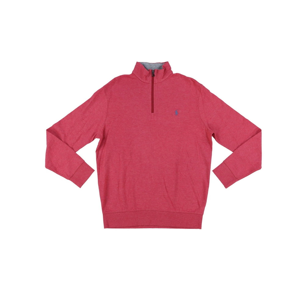 polo quarter zip fleece